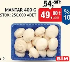 MANTAR 400 G indirimli fiyat MANTAR 400 G fiyat ve kampanya bilgisi